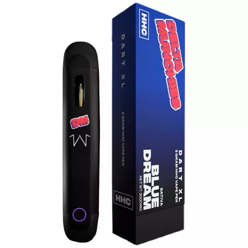Delta Munchies Dart XL 2 Gram HHC Vape Pen Sativa BLue Dream
