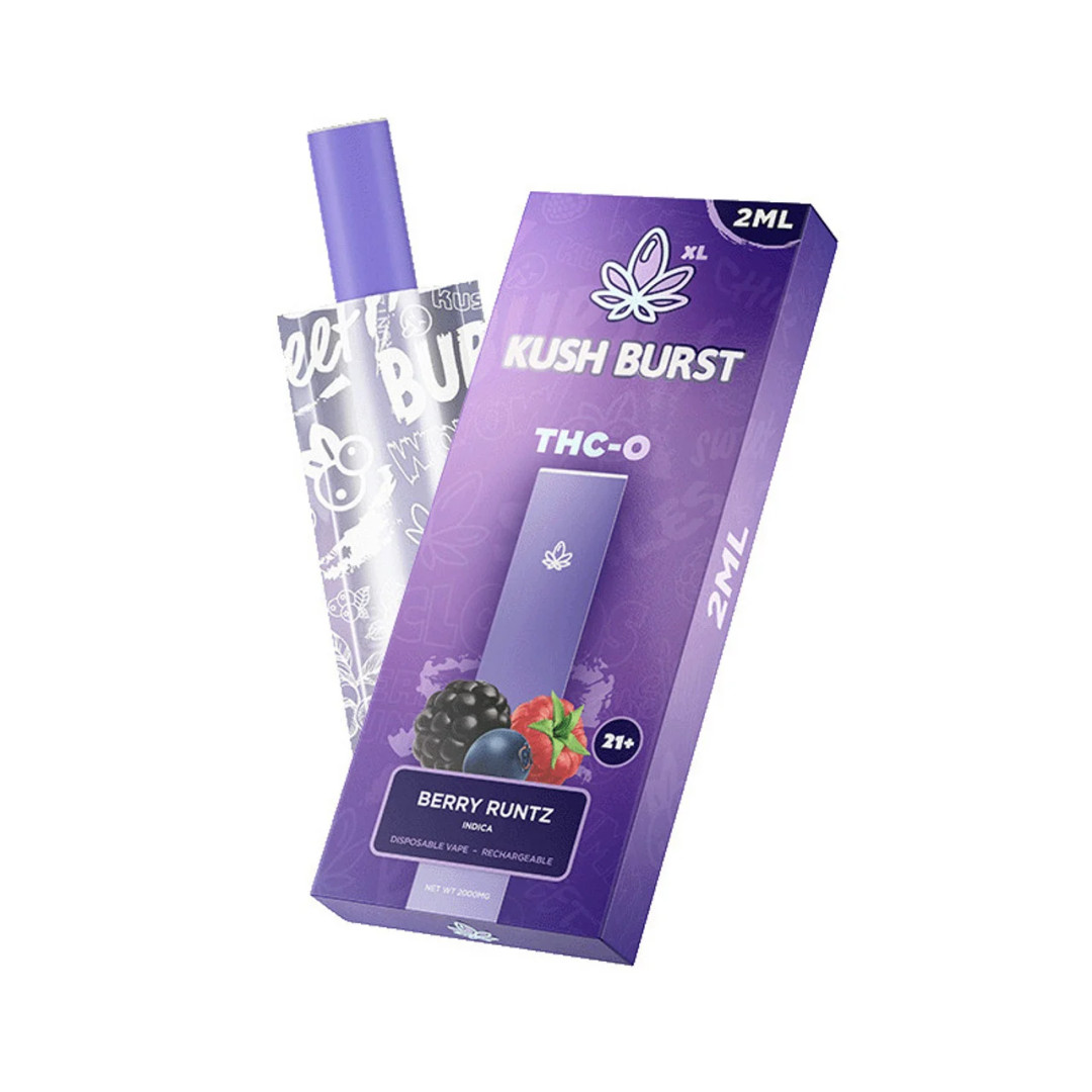 Kush Burst THC-O Berry Runtz Indica Vape 2ML