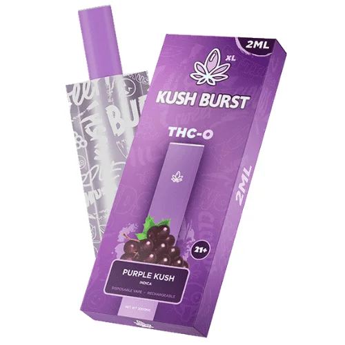 Kush Burst THC-O Purple Kush Indica Vape 2ML