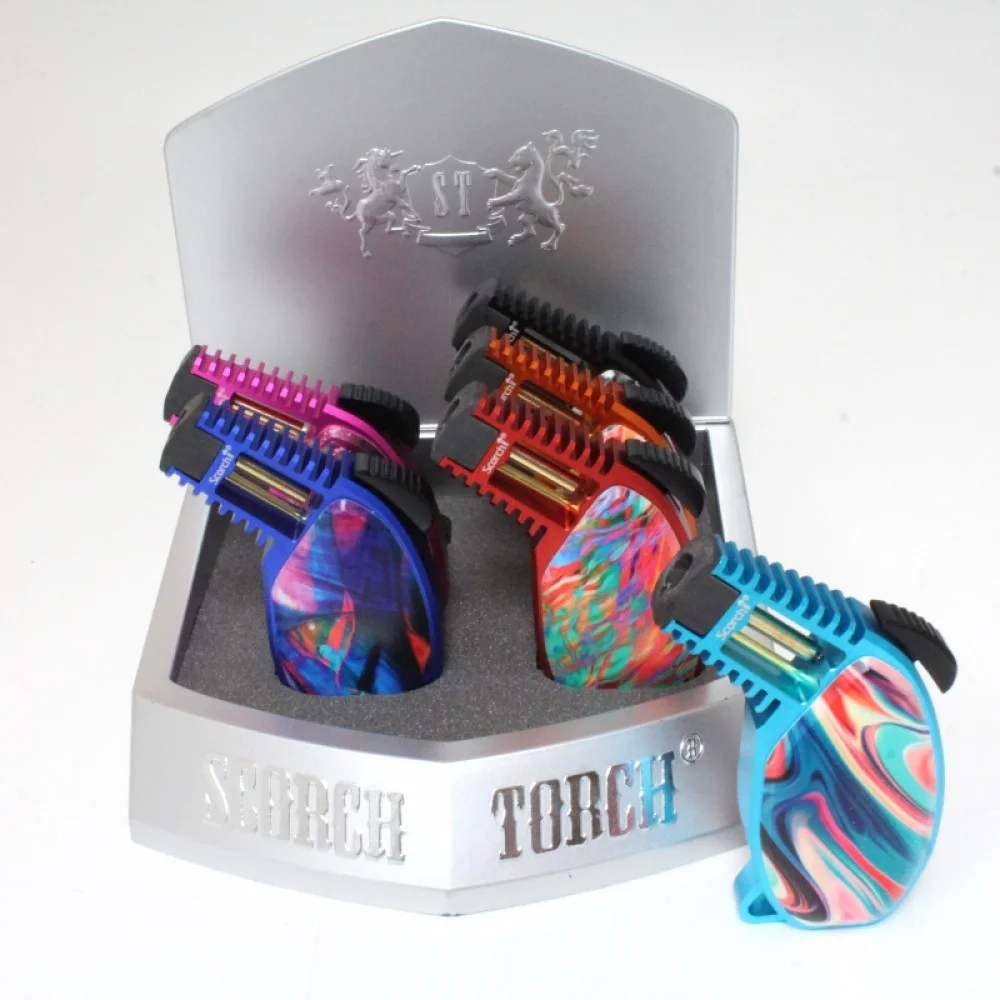 Scorch Troch Lighters Display 6 CT Mixed Colors (61491-F)