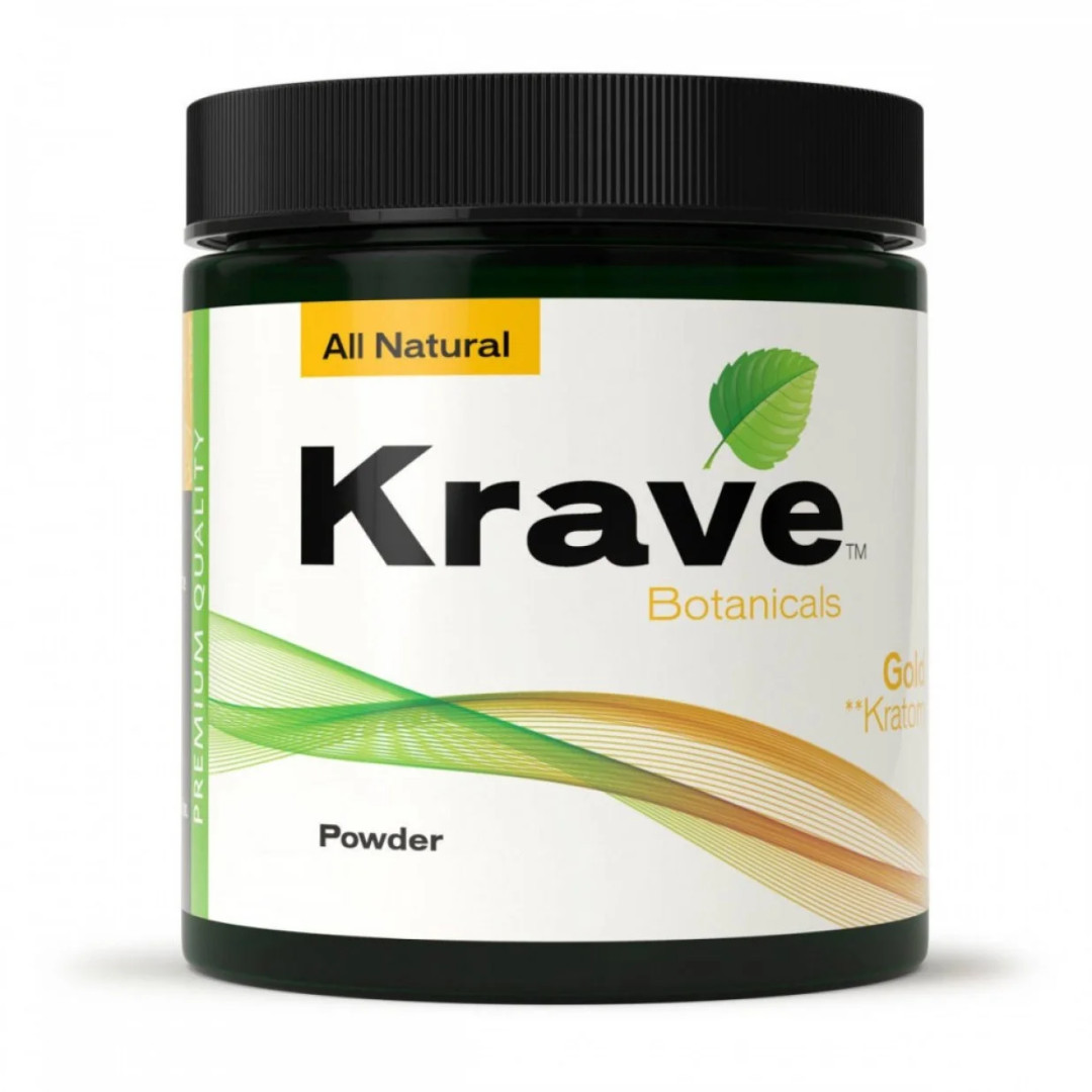 Krave Gold Kratom 250g Powder
